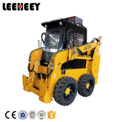 JC35 skid steer loader engine power loading capacity 1000kg